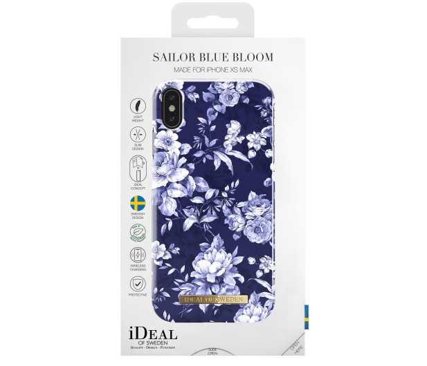 Etui Fashion Case do iPhone XS Max niebieskie - 1390655 - zdjęcie 3